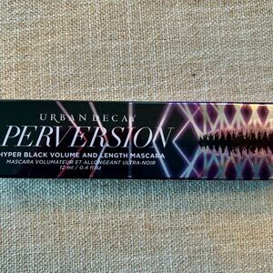 Urban Decay Perversion Hyper Black Volume and Length Mascara New in Box